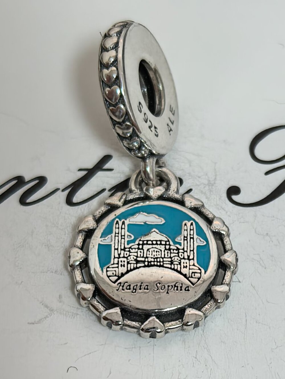 Pandora ISTANBUL Exclusive Dangle Charm Pendant, S925 Silver Jewelry